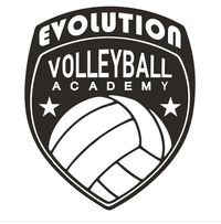 Evolution Volleyball Academy banner logo