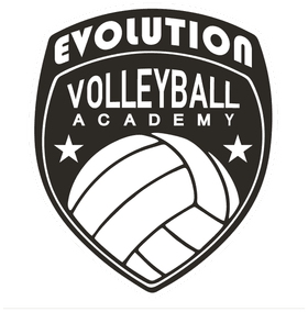 Evolution Volleyball Academy banner logo